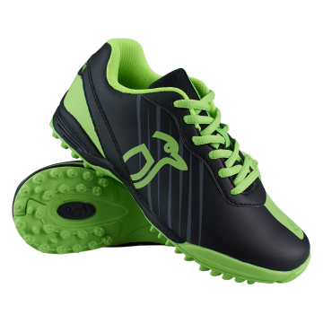 Kookaburra Neon Black/Lime Hockey Shoes
