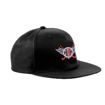 Hull Hawks Hockey Club  Black Snapback Hat