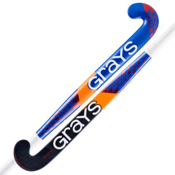 2023/24 Grays GR 4000 Dynabow Hockey Stick - Blue/Red
