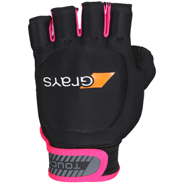 Grays Touch Hockey Glove - Black/Fluo Pink
