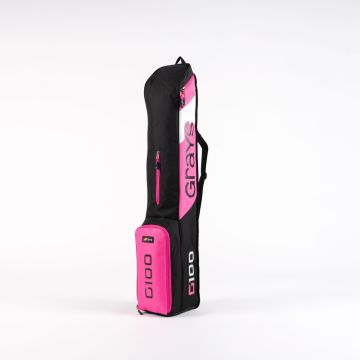 2023/24 Grays G100 Hockey Stick Bag - Black/Pink